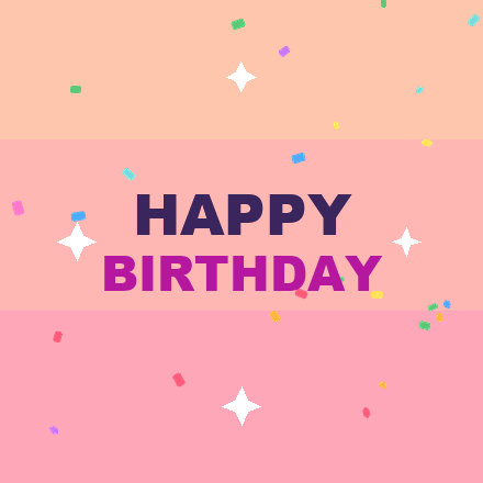Free animated happy birthday GIF 4